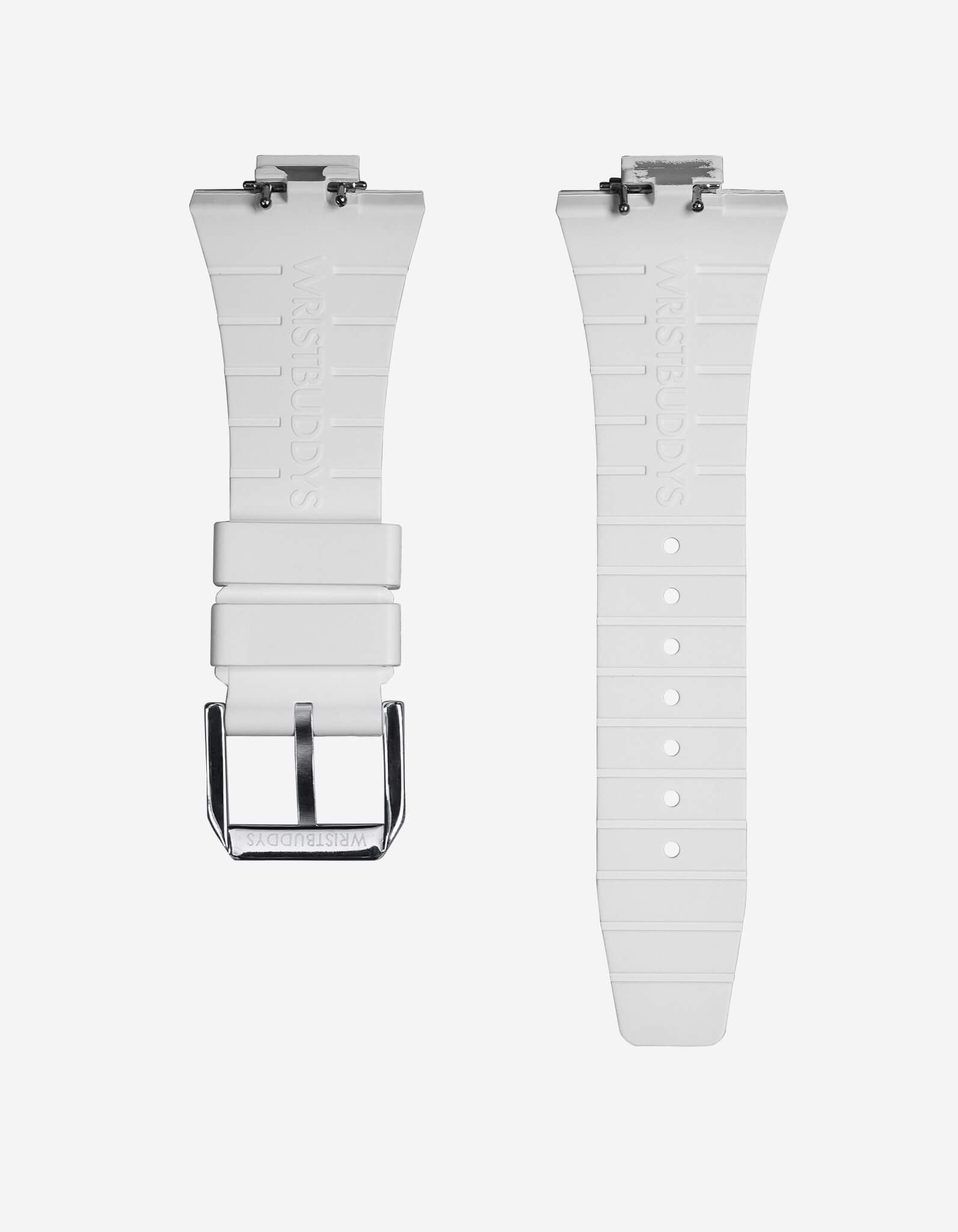 FKM Rubber Strap For Tissot PRX - White