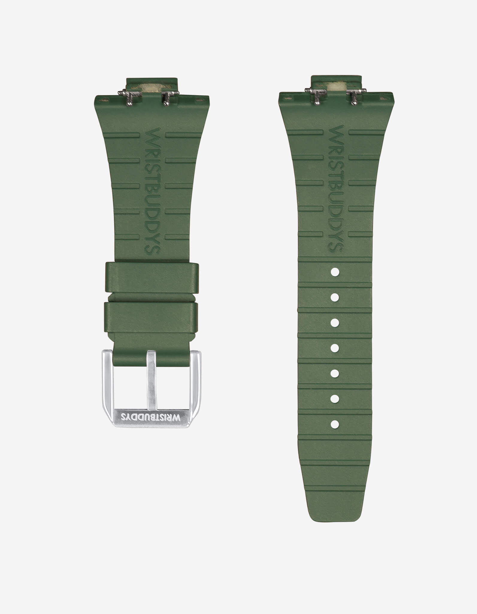 FKM Rubber Strap For Tissot PRX - Green