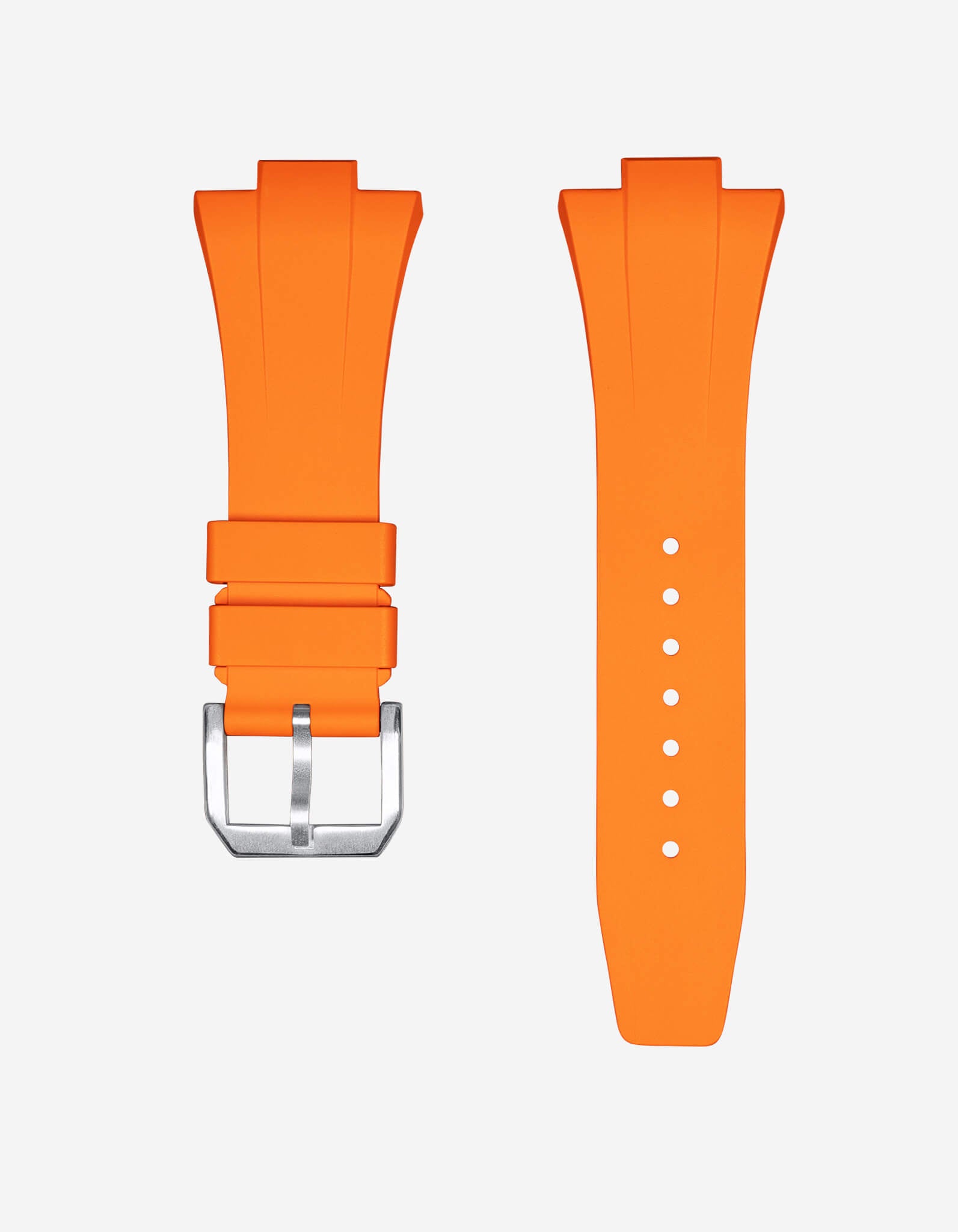 FKM Rubber Strap For Tissot PRX - Orange