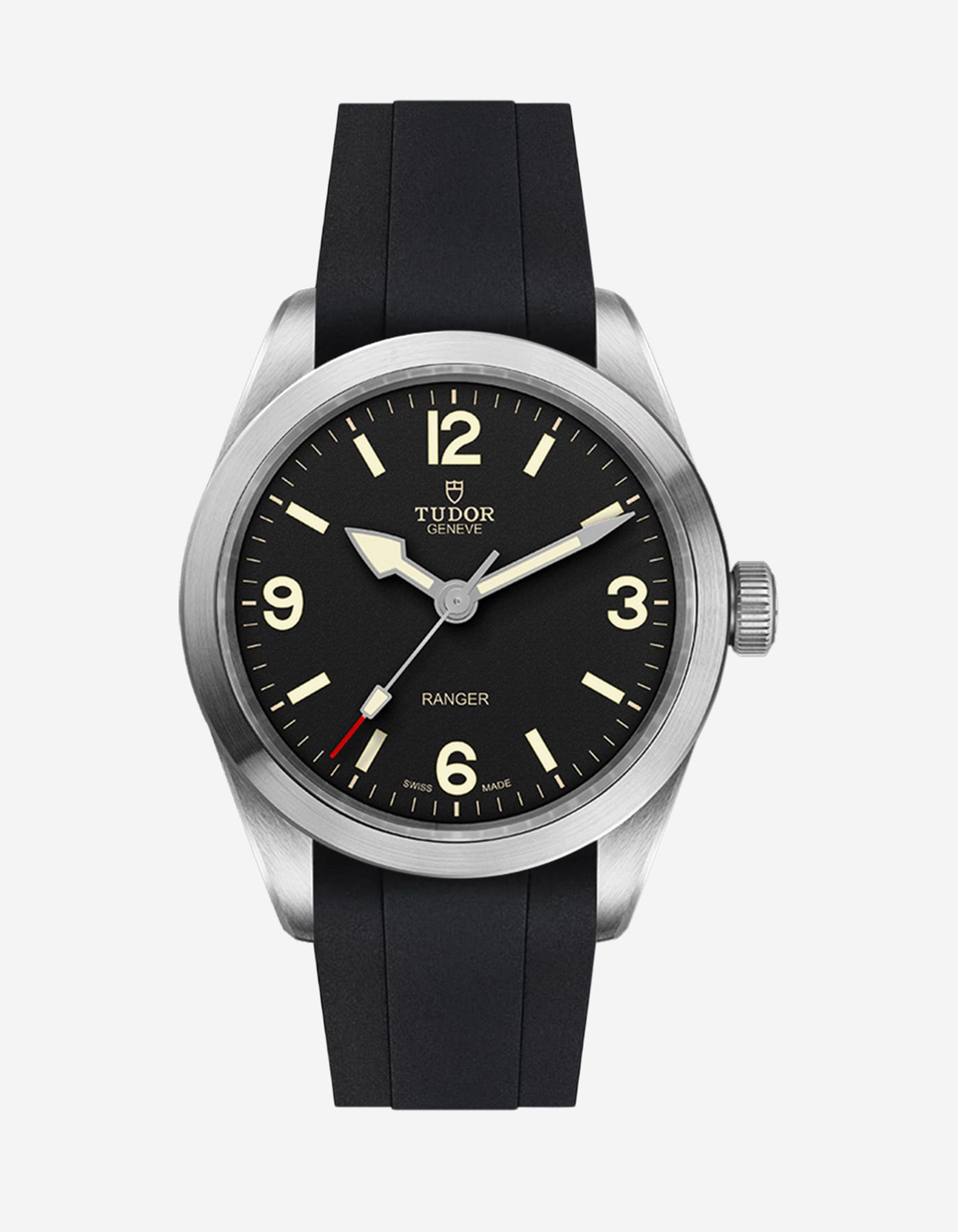 Rubber Strap for Tudor Ranger 39mm