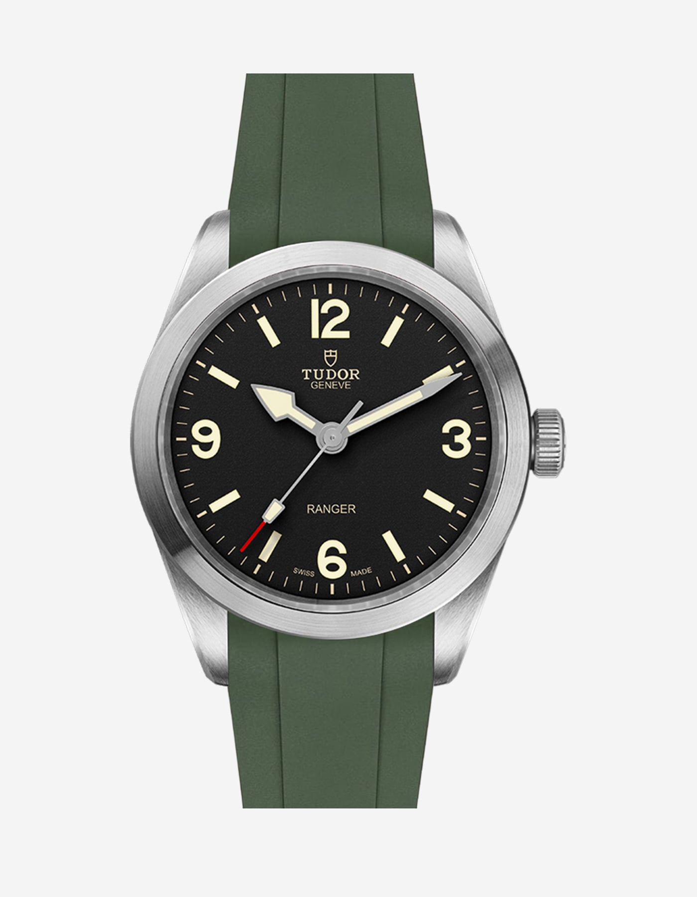 Rubber Strap for Tudor Ranger 39mm