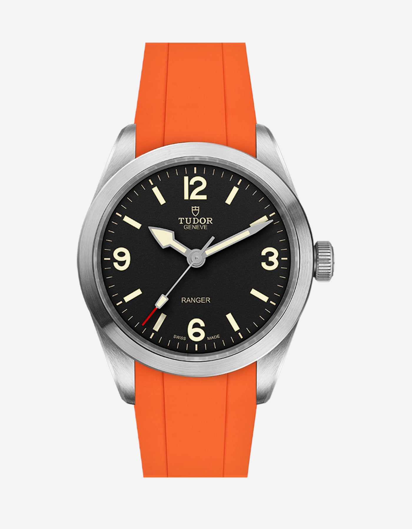 Rubber Strap for Tudor Ranger 39mm