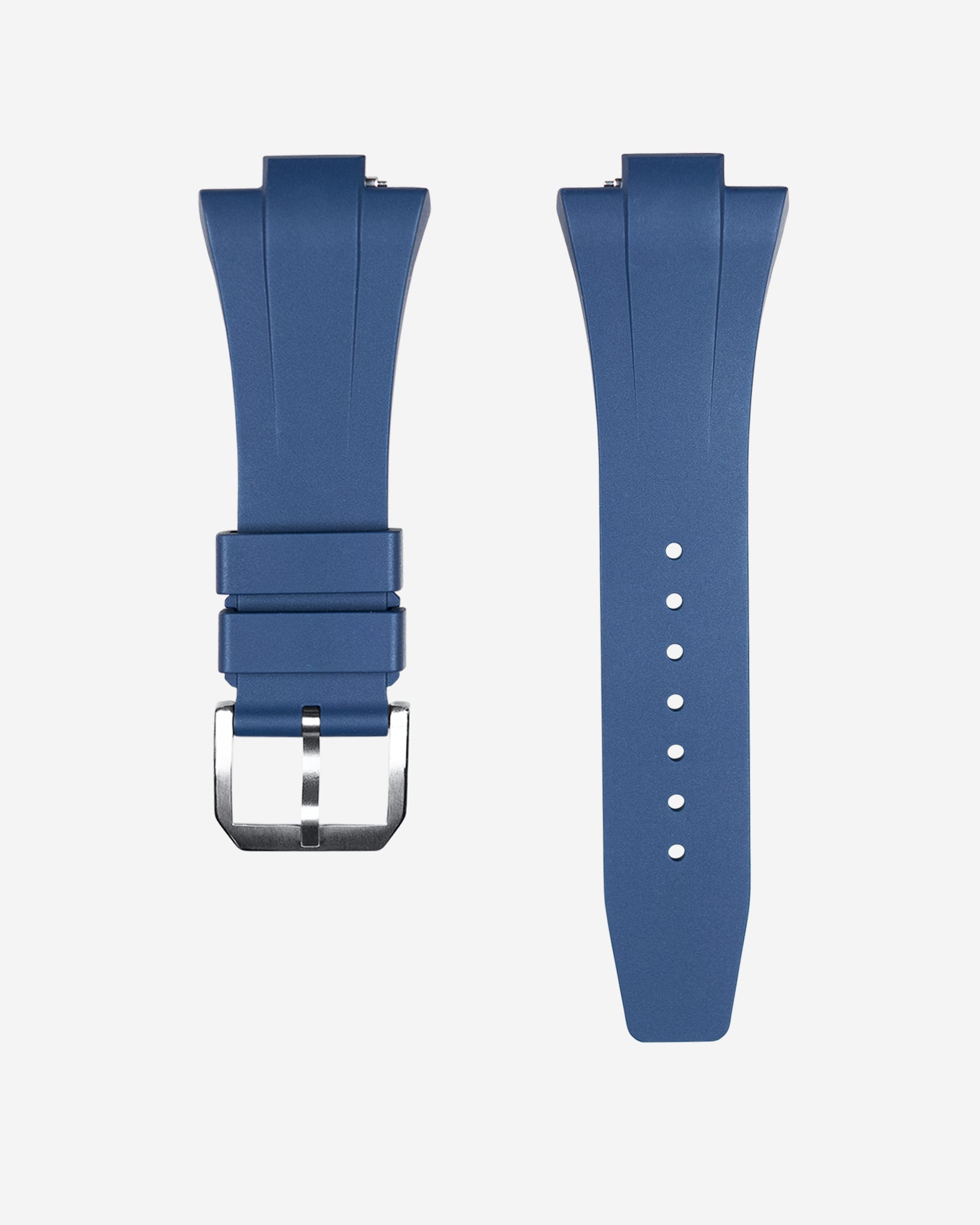 FKM Rubber Strap For Tissot PRX - Blue