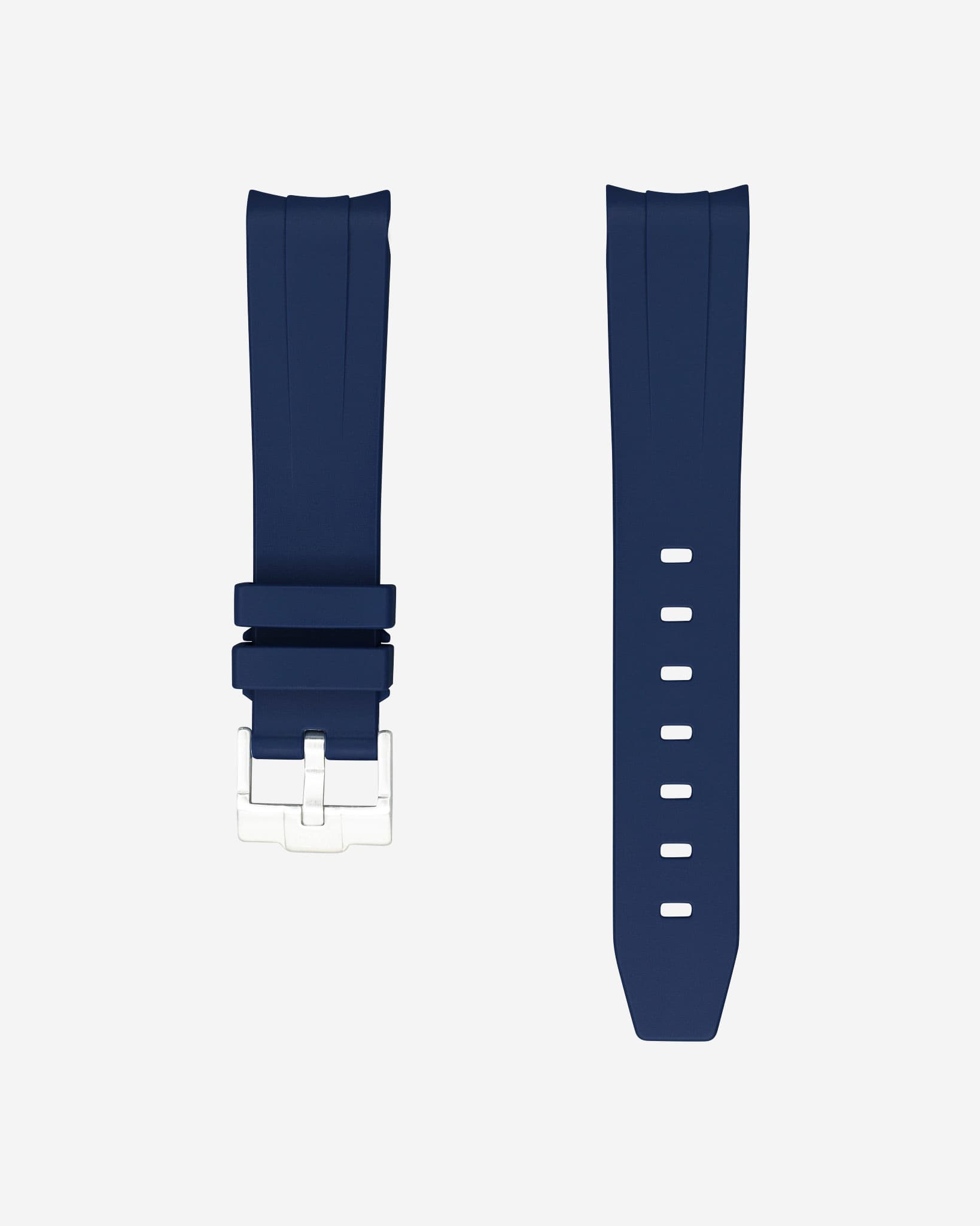 Rubber Strap for Speedmaster - Navy Blue