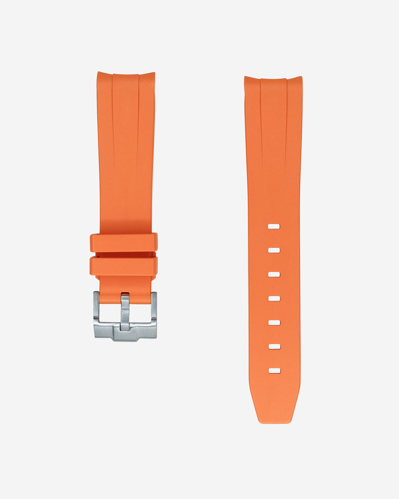 FKM Rubber Strap for Rolex Submariner - Orange